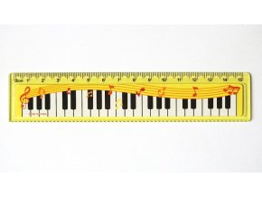 7518 pravitko klaviatura zlute