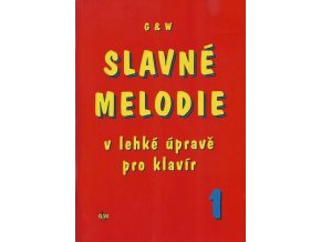 Slavné melodie v lehké úpravě pro klavír 1 + CD