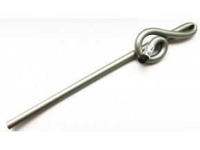 Tužka ve tvaru houslového klíče ŠEDÁ