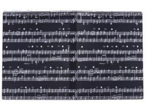 8478 poradac na noty partitura cerny