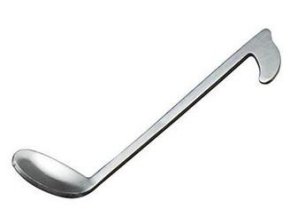 9042 michatko na koktejly ve tvaru noty 10 cm