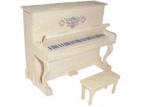 9228 drevene 3d puzzle pianino