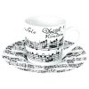 2631 hrnek s partiturou vivaldi espresso bily s podsalkem