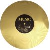 6333 prostirani gramofonova deska music zlate
