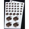 7221 samolepky piano