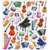 7974 samolepky music 2