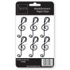 9624 sponky houslovy klic cerne 6 ks