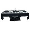 9885 2 ubrus klaviatura 130 x 160 cm