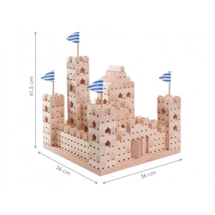 Stavebnice Buko – Velký hrad, 542 dílů