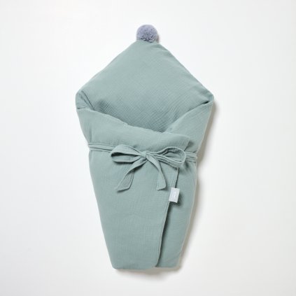 Péřová zavinovačka Mint Green