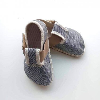 Barefoot udržitelné papučky černé