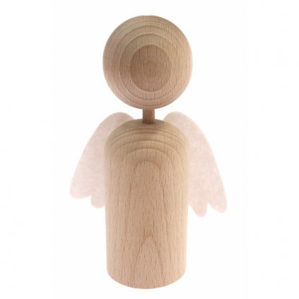Dřevěný andílek