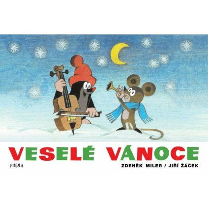 Krtek slaví Veselé Vánoce