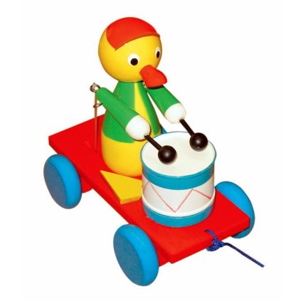 miva tahací kačátko s bubnem