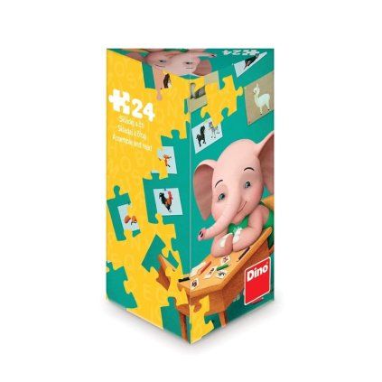 Puzzle Sloník Mio - 24 dílků
