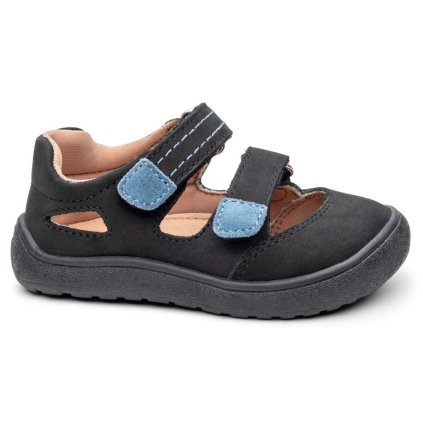 Barefoot dětské sandály Protetika NERY BLACK