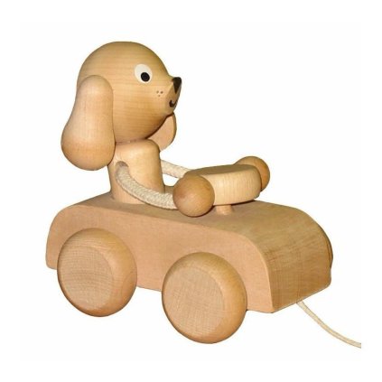 MIVA Tahací pejsek v autíčku