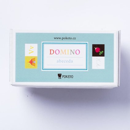 poketo Domino Česká abeceda