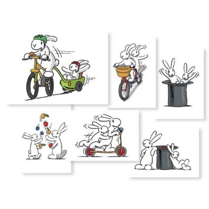 MFP Pohlednice Bob a Bobek - mix