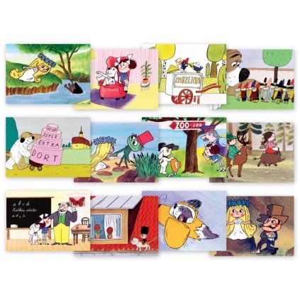 MFP Pohlednice Večerníčky - mix