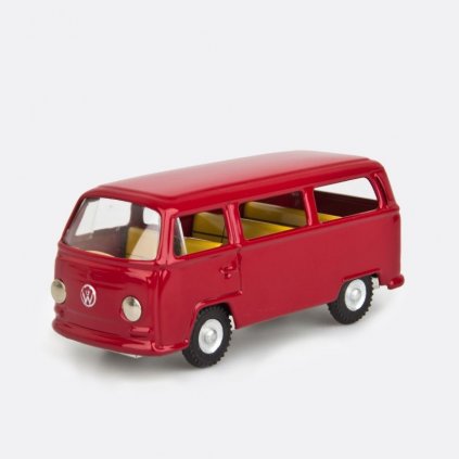 VW mikrobus vínový
