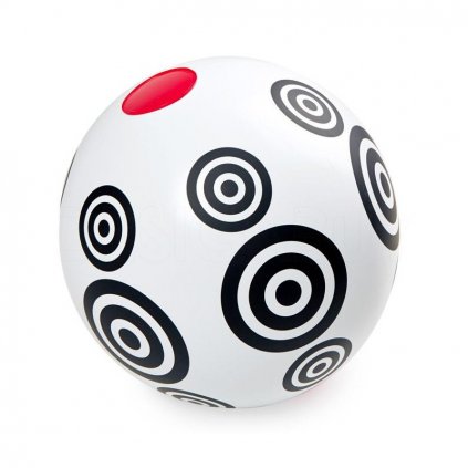 Nafukovací míč s kruhy, Black & White