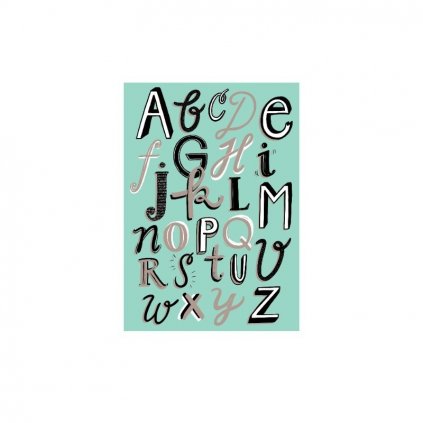 Obrázek Abeceda II modrá