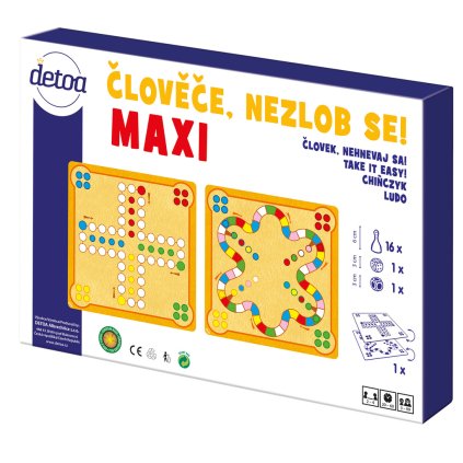 Člověče nezlob se maxi 2 in1