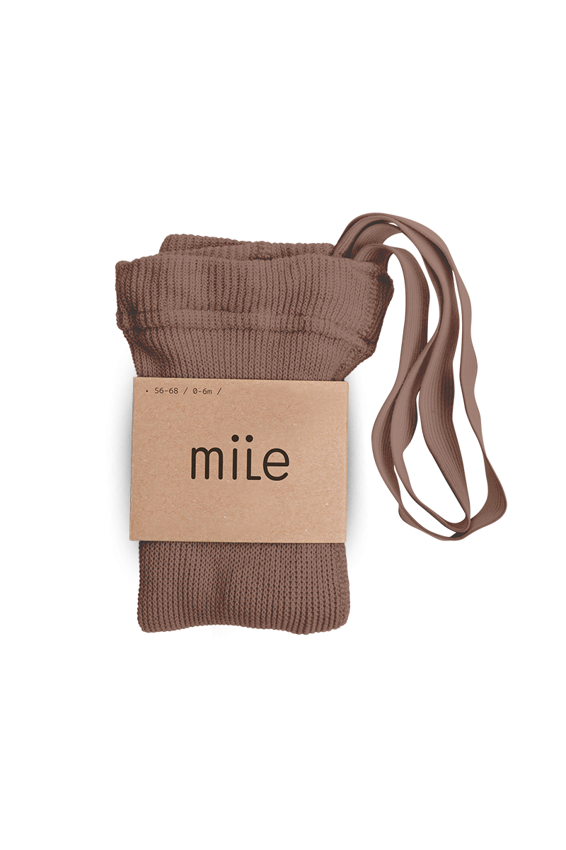 Punčocháče s kšandami meruňkové Velikosti punčoch: 86-92 (12-24m)