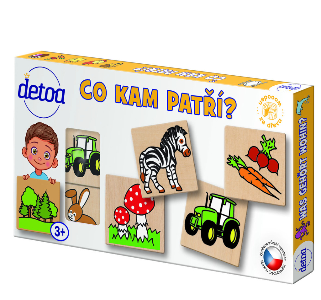 Detoa puzzle co kam patří