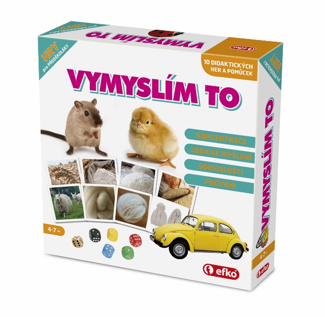 Efko Vymyslím to  - edukativní set her