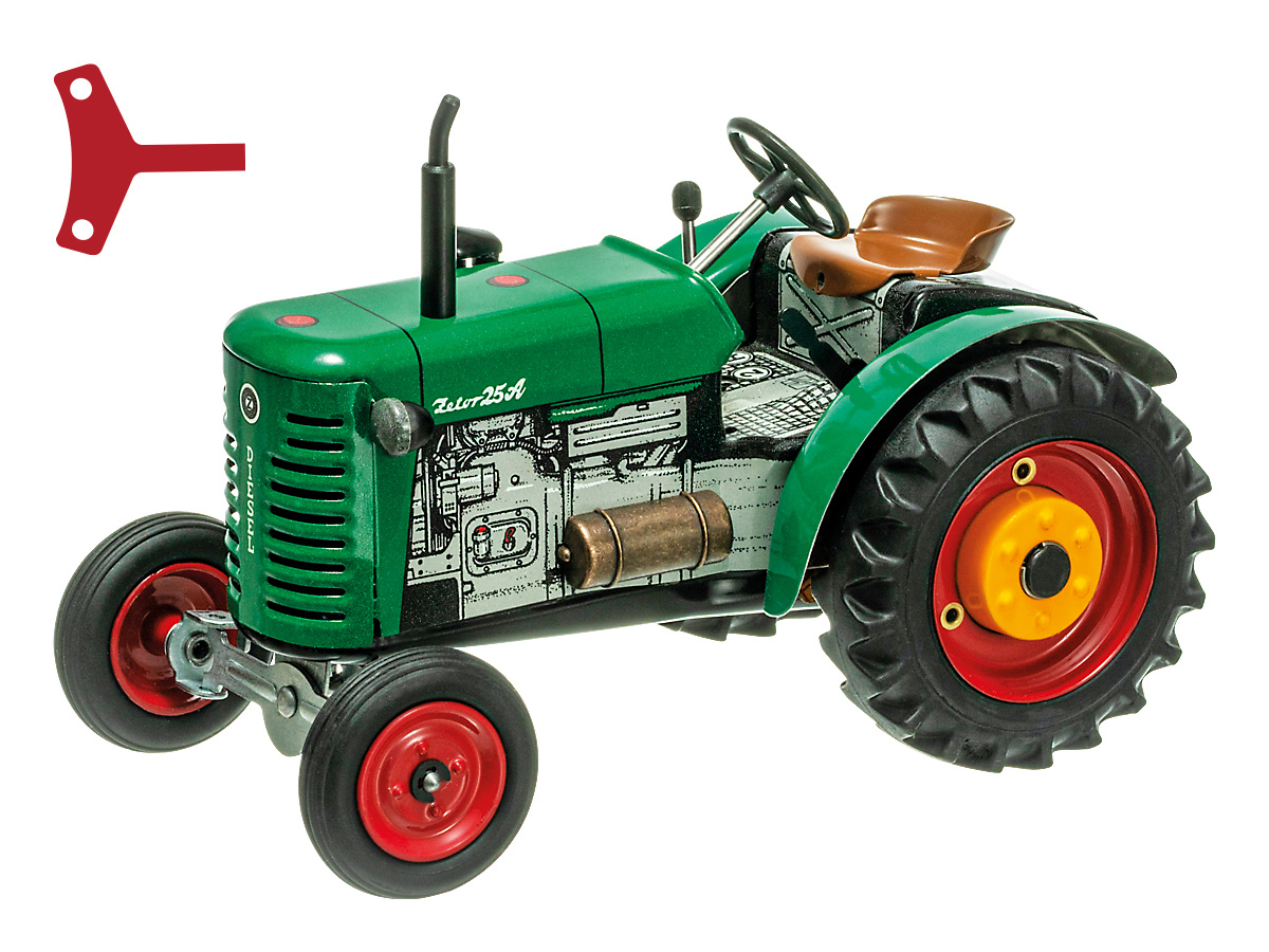 Traktor Zetor 25A Zelený