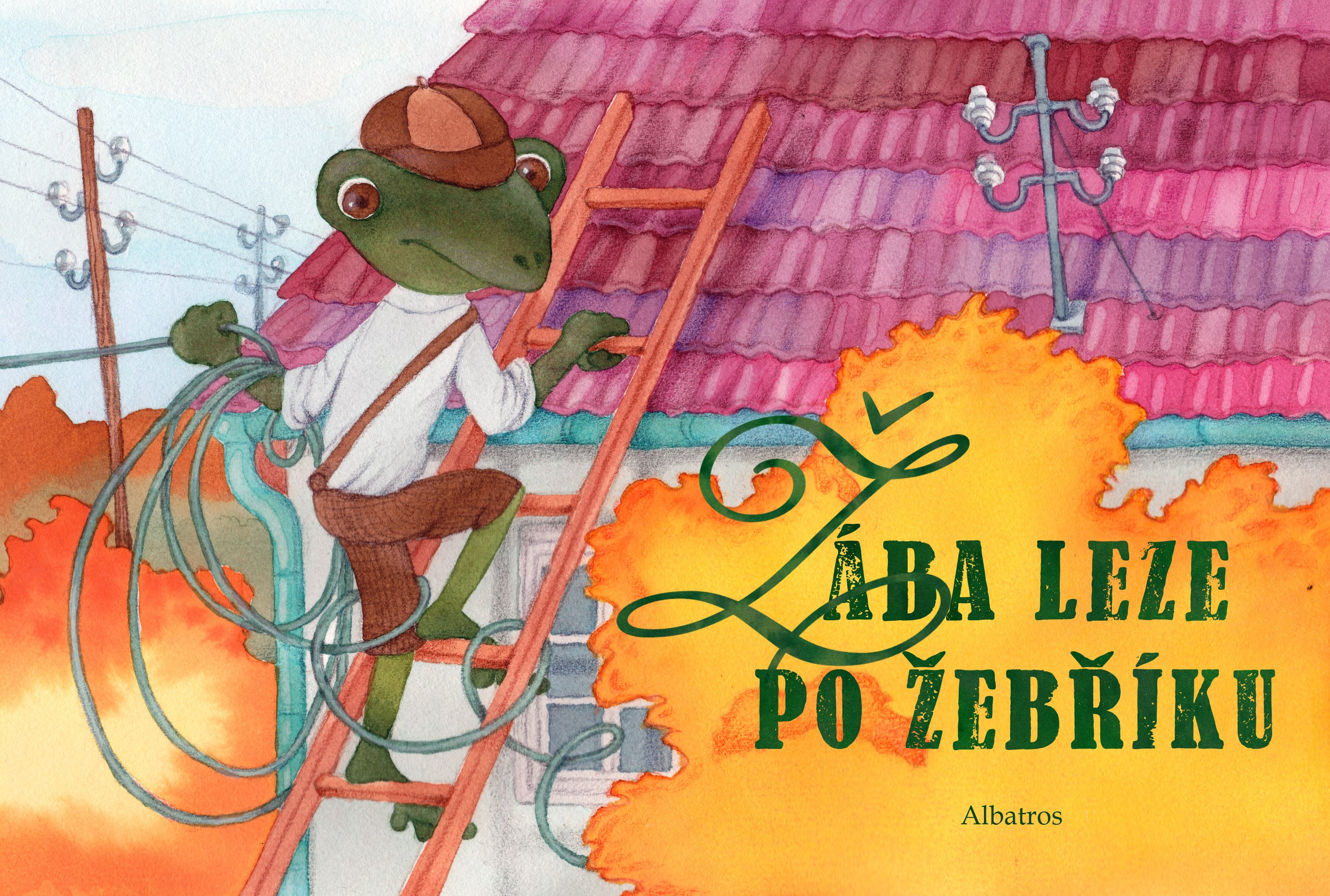 Žába leze po žebříku - Jolana Ryšavá
