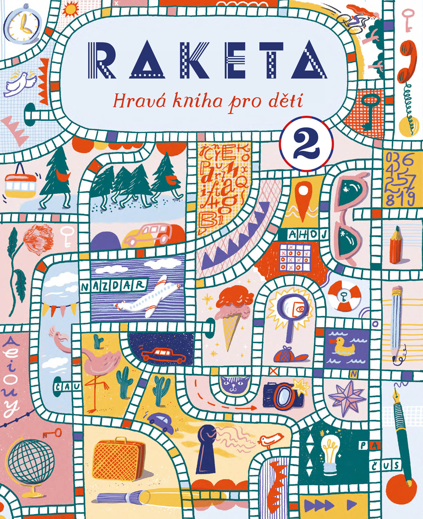 Raketa – Hravá kniha pro děti 2