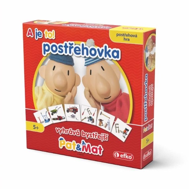 Pat a Mat Postřehovka - postřehová hra