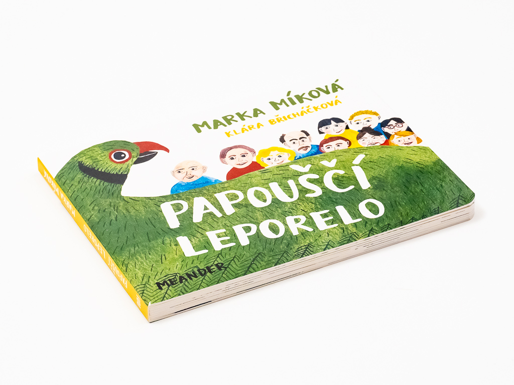 Papouščí leporelo - Marka Míková