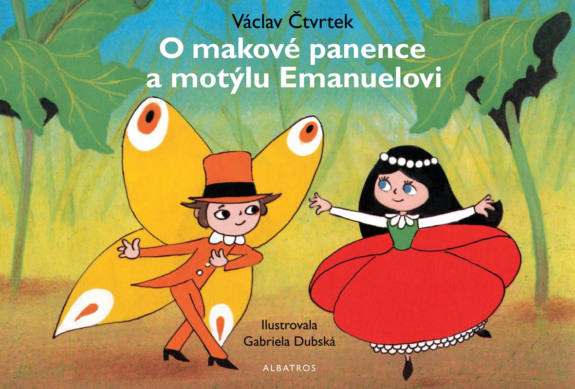 O makové panence a motýlu Emanuelovi ALBATROS