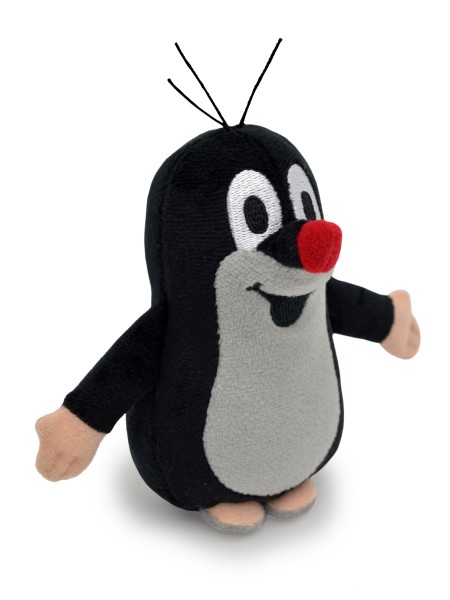 Krteček plyšový s magnety 10 cm