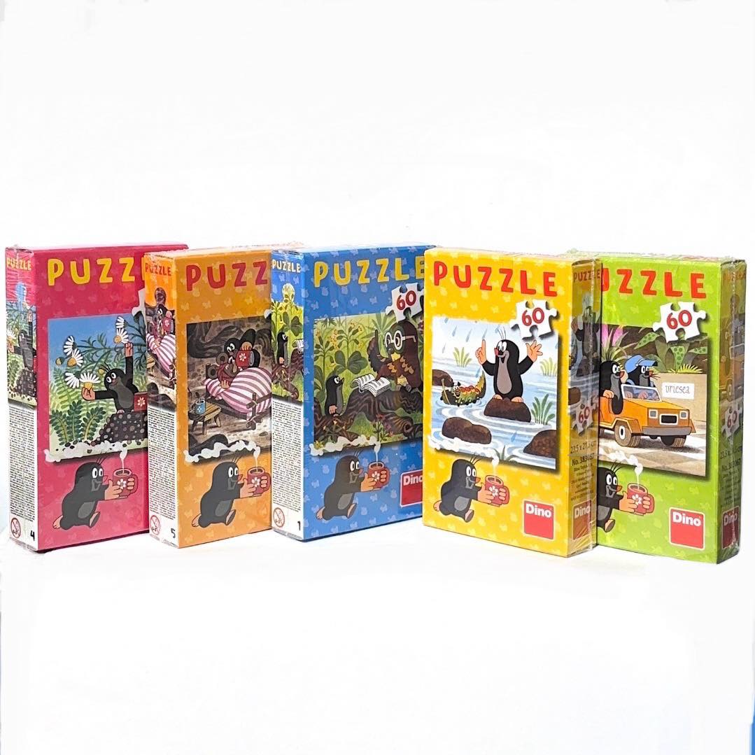 Krtek mini puzzle 60 - Jak Krtek uzdravil Myšku Minipuzzle Krteček: Obrázek 6
