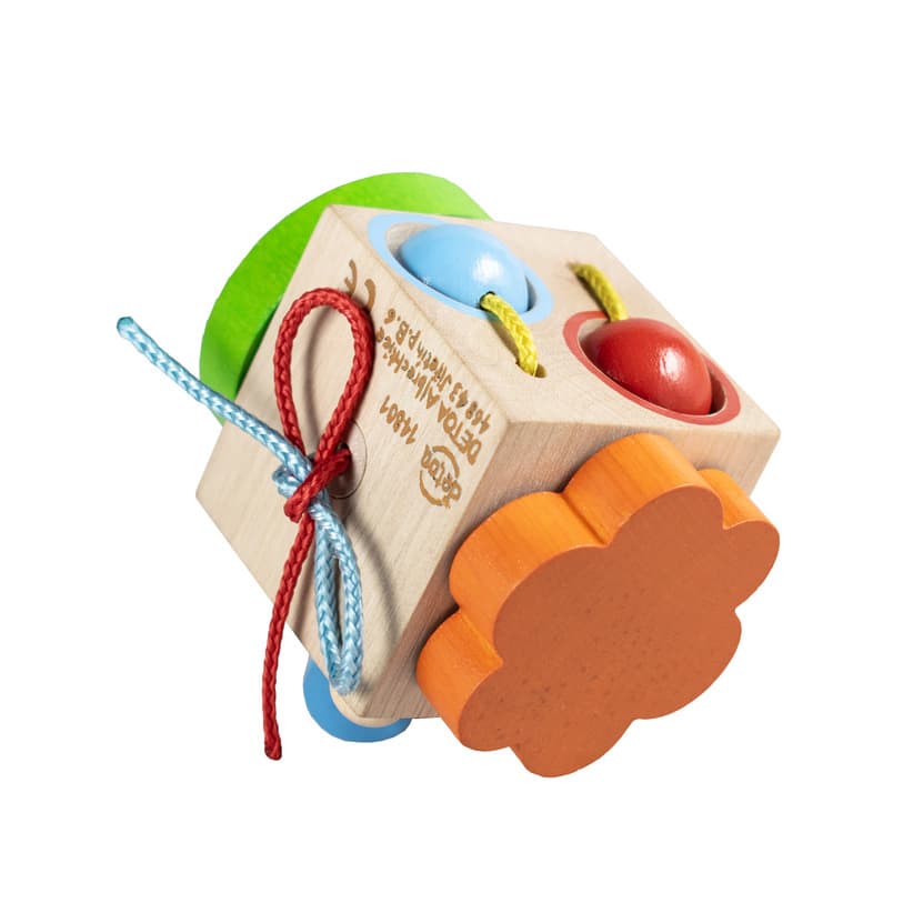 Zábavná vzdělávací kostka Montessori