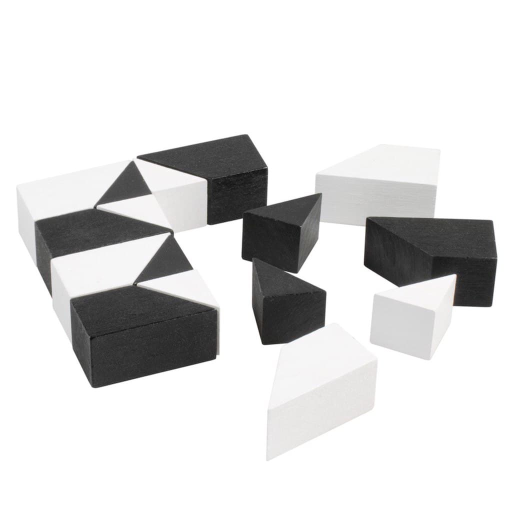 Černobílý Tangram - hra z kategorie