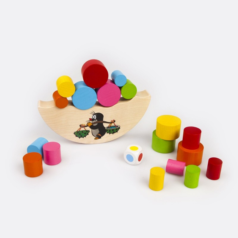 Detoa Krtku nerozlij to balanční hra 20 dílků v taštičce