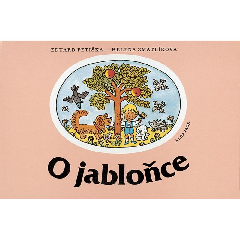 Knížka O jabloňce CZ text 24x16cm
