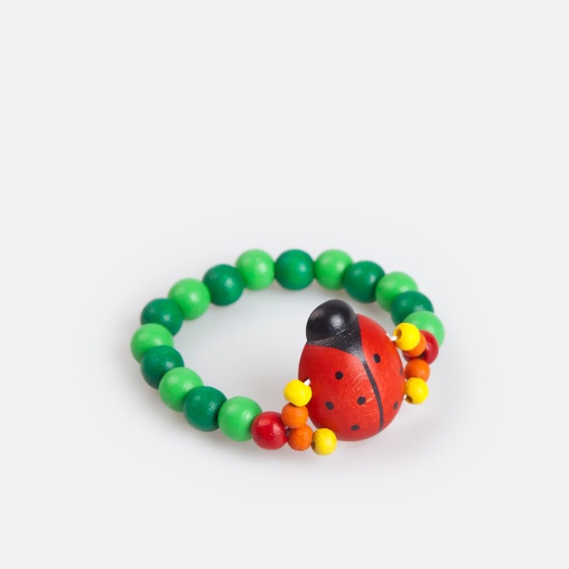 Dětský náramek s beruškou
