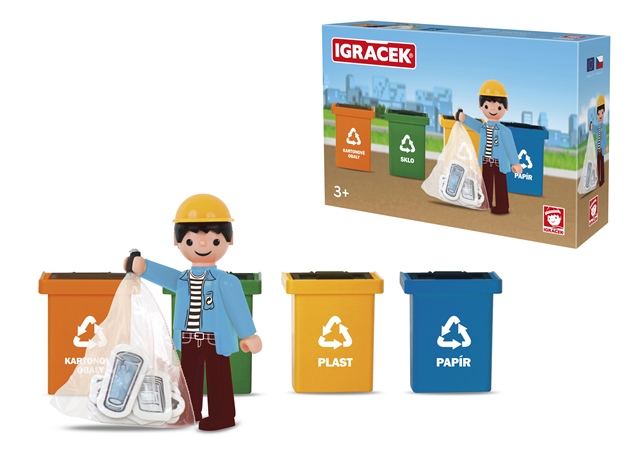 EFKO IGRÁČEK TRIO - Třídíme odpad
