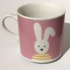Porcelánový hrneček Růžový králík