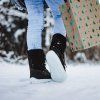 Dětské zimní barefoot boty Be Lenka Snowfox Kids 2.0 - Black