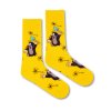 Ponožky pro dospělé Krtek žluté