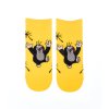Kotníkové ponožky pro dospělé Krtek žluté