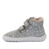 Dětské zimní barefoot boty FRODDO WINTER FURRY Silver